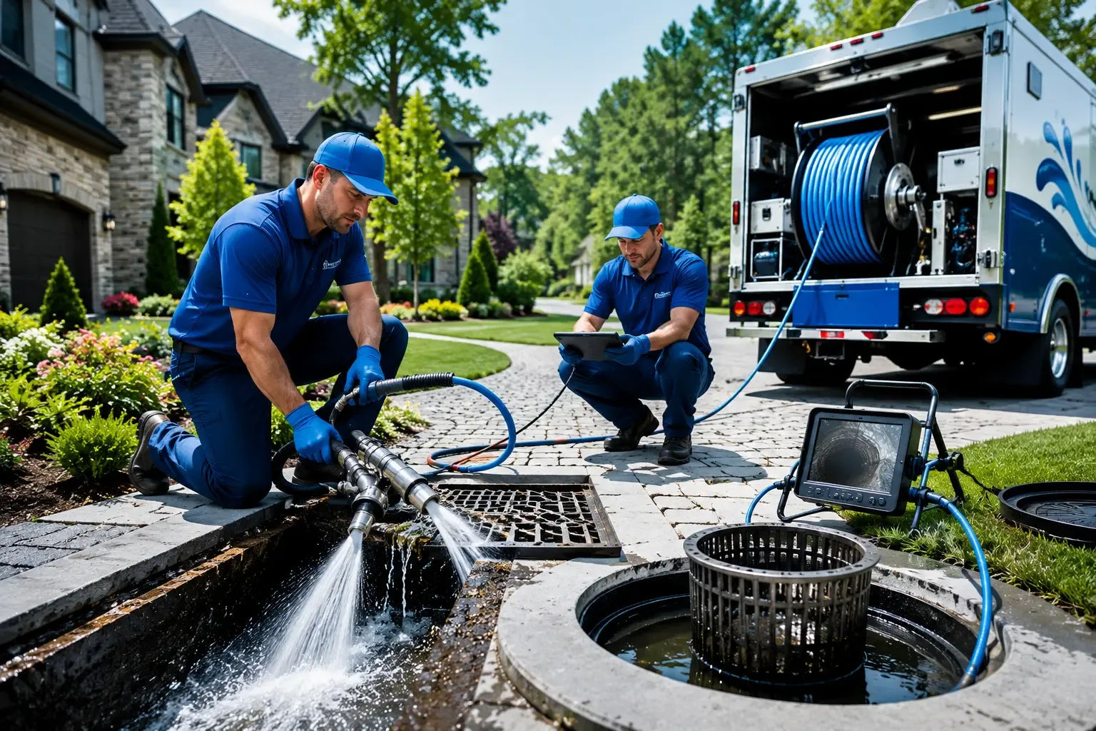 Local outdoor drain cleaning professionals in Flowood, MS